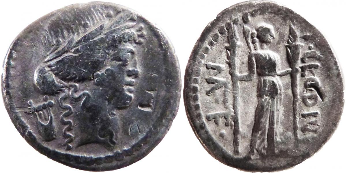 PUBLIUS CLODIUS Denier